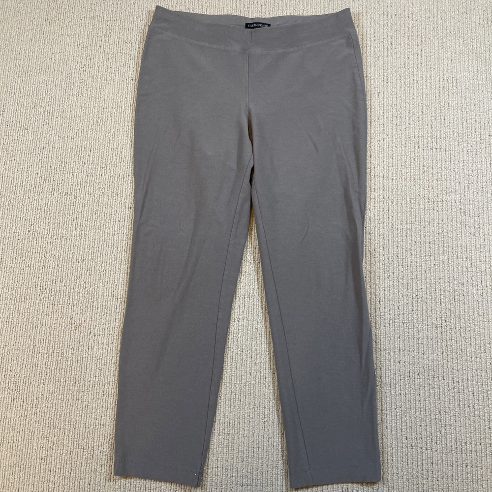 Eileen Fisher XS Washable Stretch Crepe Slim Pant